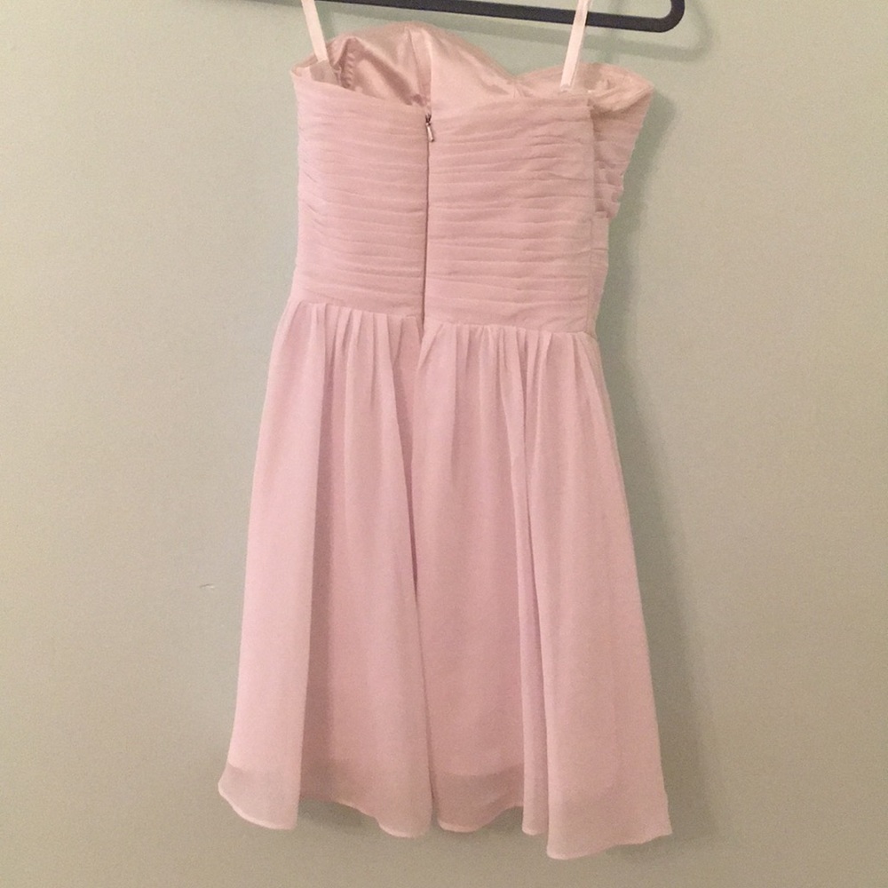 White strapless mini dress - Picture 2 of 4